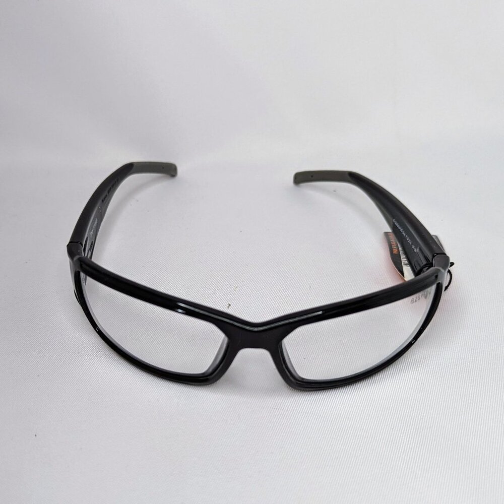 Ergodyne Skullerz THOR Safety Glasses Black Frame Clear Lens — NWT